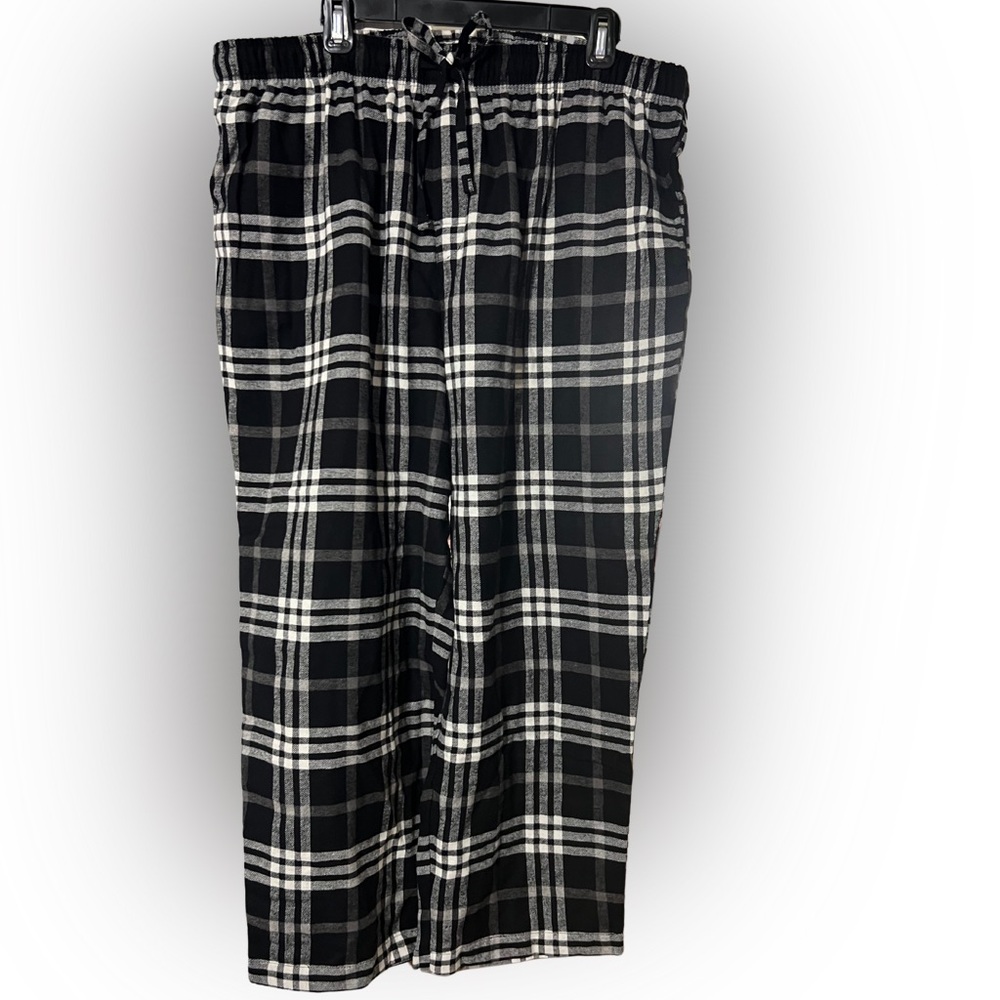Sonoma Black and White Plaid Men's Pants